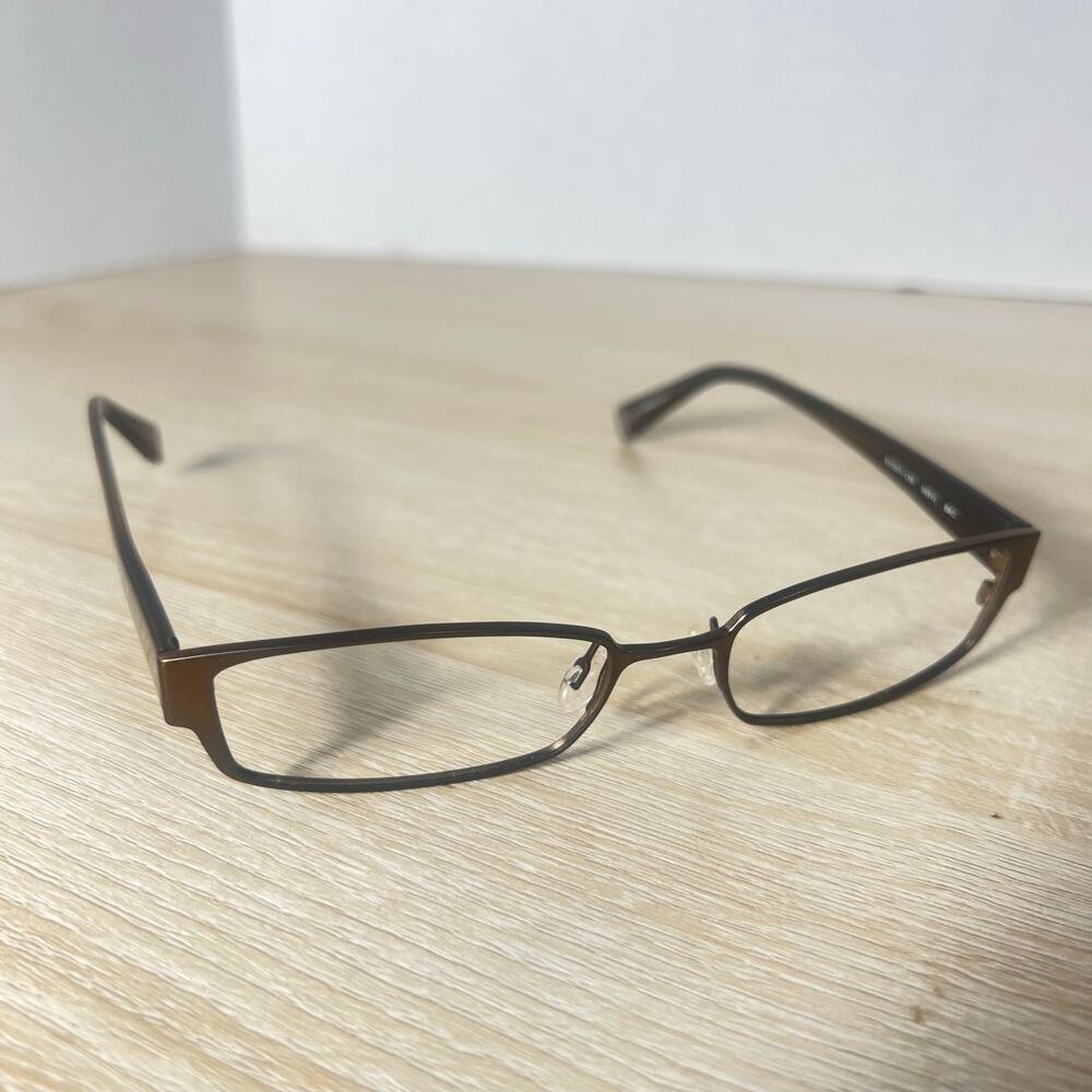 Oliver Peoples Id(51) BKC Eyeglasses FRAMES ONLY Brown 51-17-135 Rectangular
